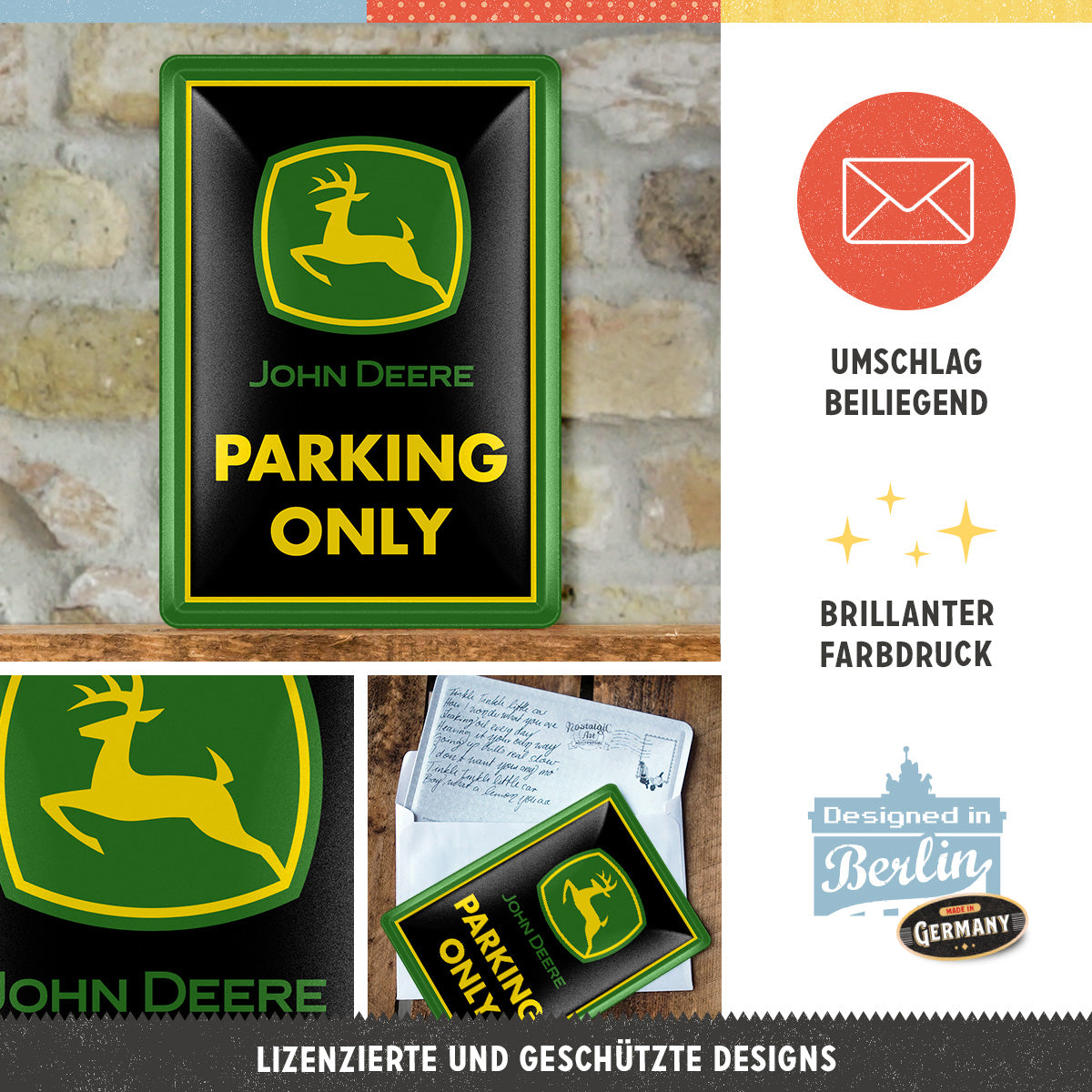 John Deere - Parking Only
