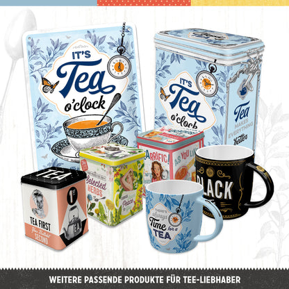 Storage Tin Flat "Classic Tea"