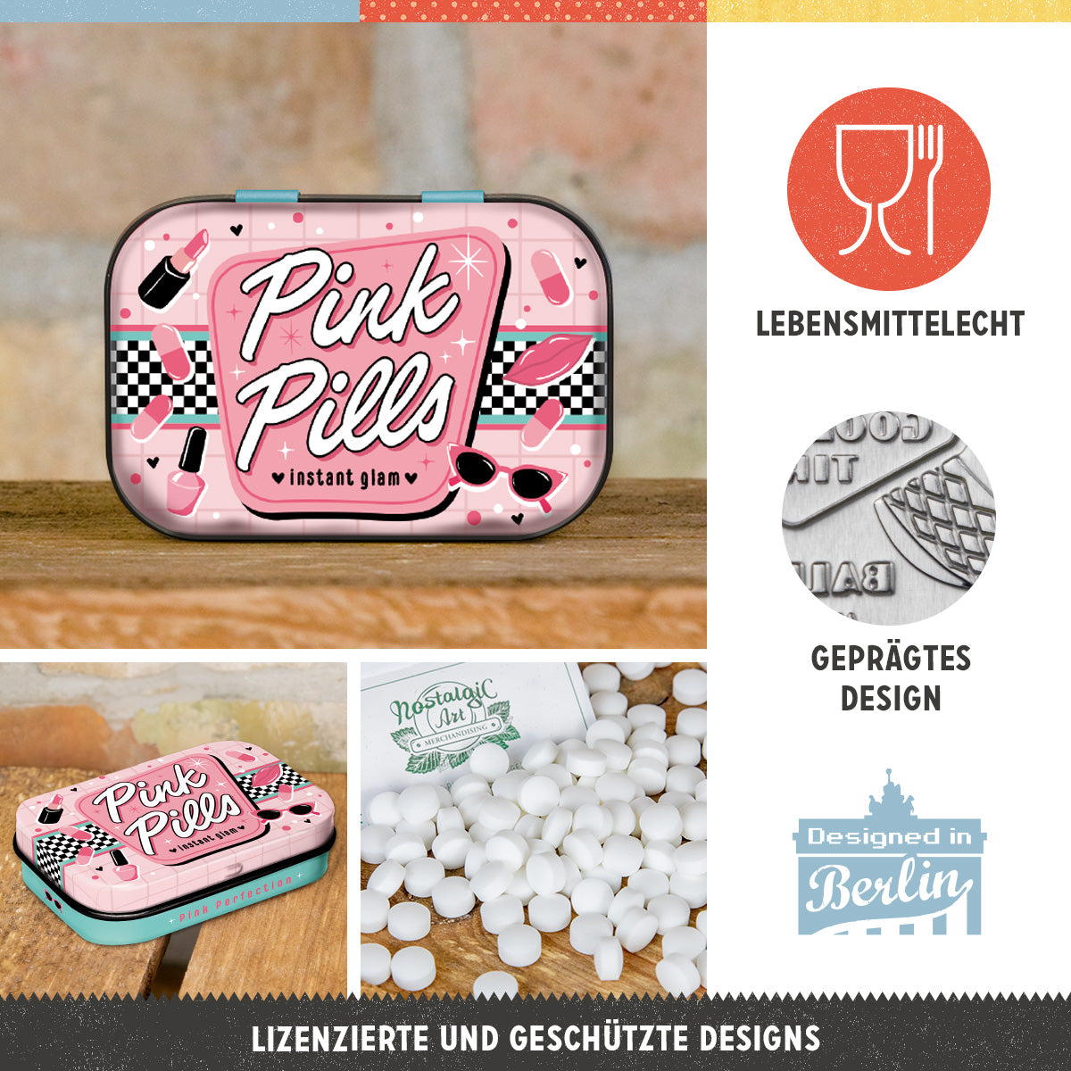 Mint Box "Pink Glam Pills"