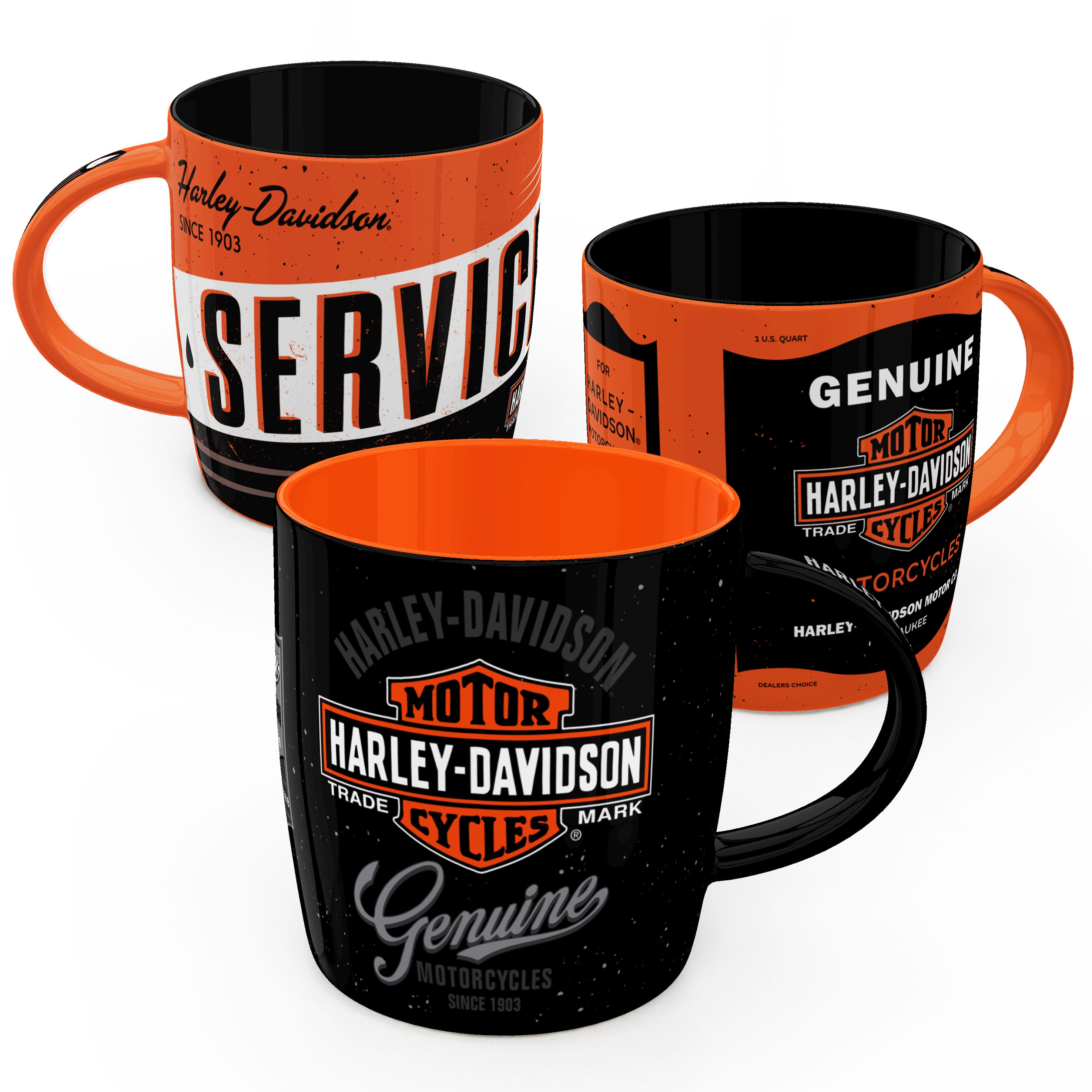 Harley-Davidson Tassen Geschenkbox - Genuine & Service