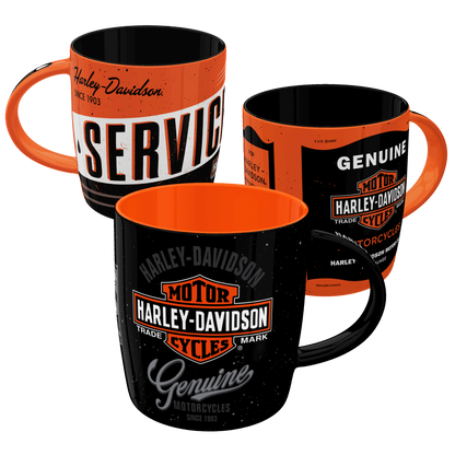 Harley-Davidson Tassen Geschenkbox - Genuine & Service