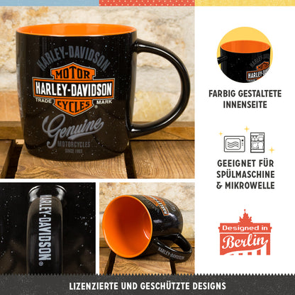 Harley-Davidson Tassen Geschenkbox - Genuine & Service