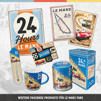 24h Le Mans - Racing Poster Blue