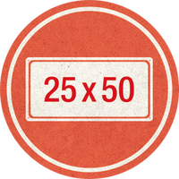 Metal Signs 25x50