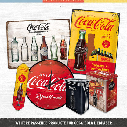 Coca-Cola Retro Puzzle 1000 Teile, in Vintage-Metalldose