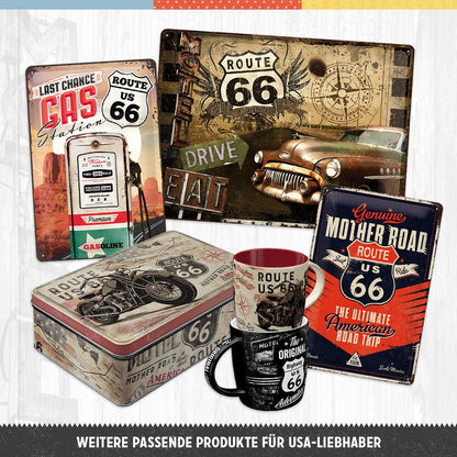 Puzzle "Route 66 - Bike Map H-D 1"