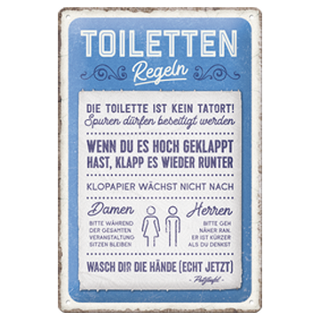 Toiletten-Regeln