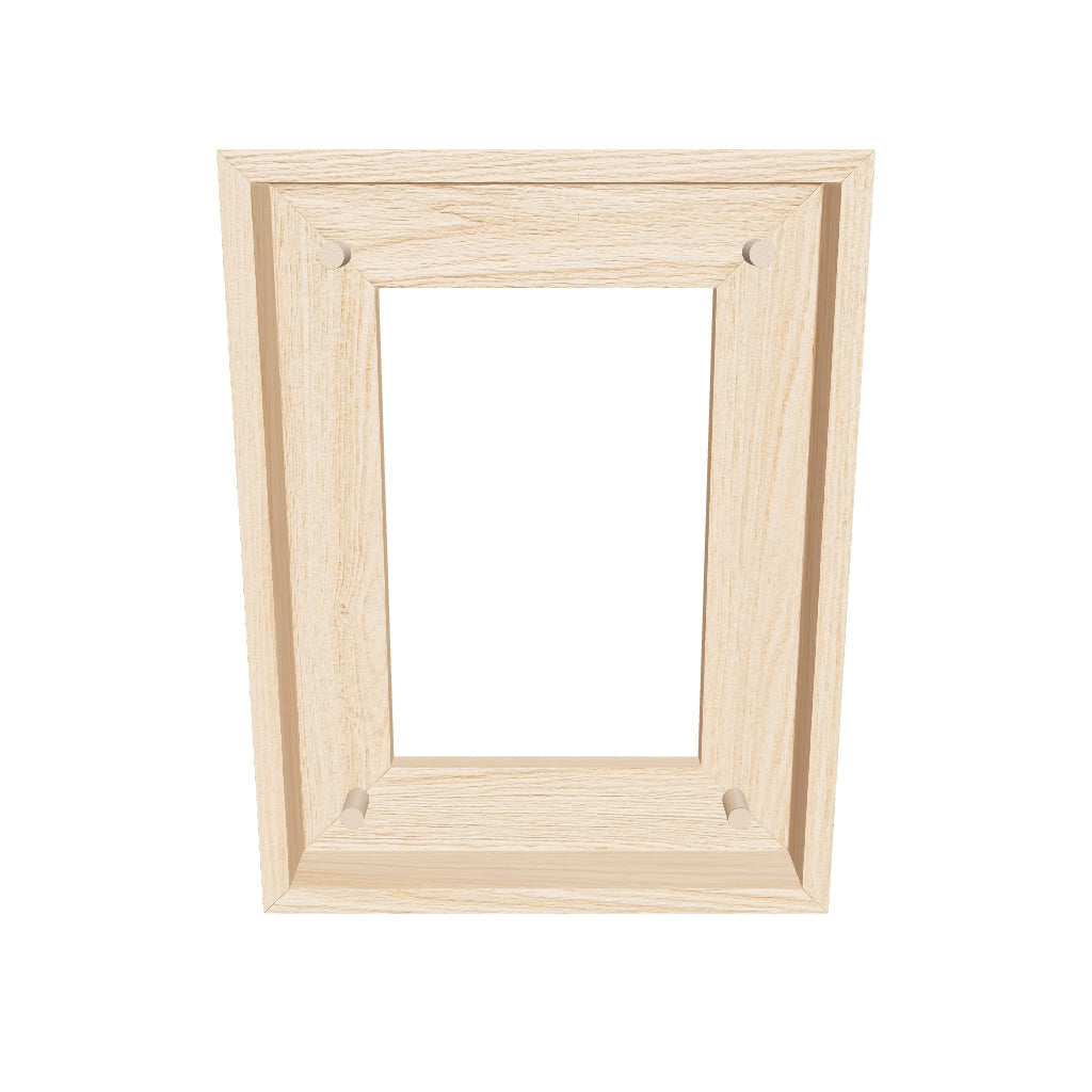 N-Frame S Holzrahmen (für 15x20 Schilder) Eiche